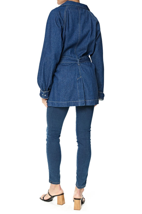 Blazer Jeans Azul - DG76278 Curadoria Dress & Go