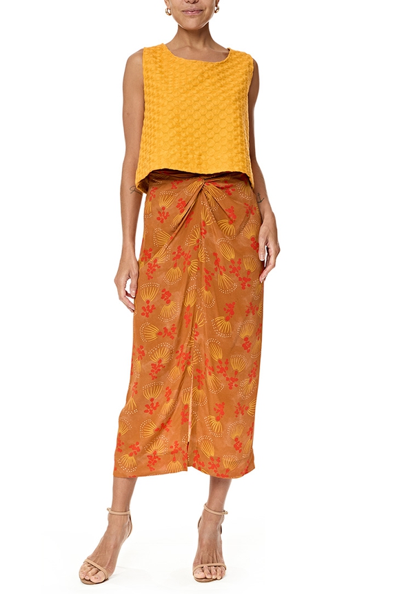 Blusa Algodão Amarelo - DG76863 Le Soleil D'été