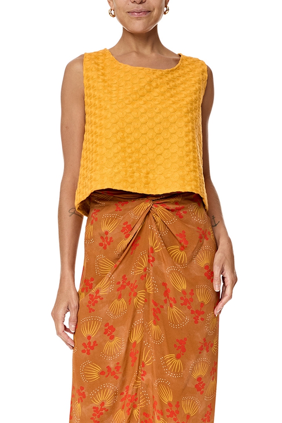 Blusa Algodão Amarelo - DG76863 Le Soleil D'été