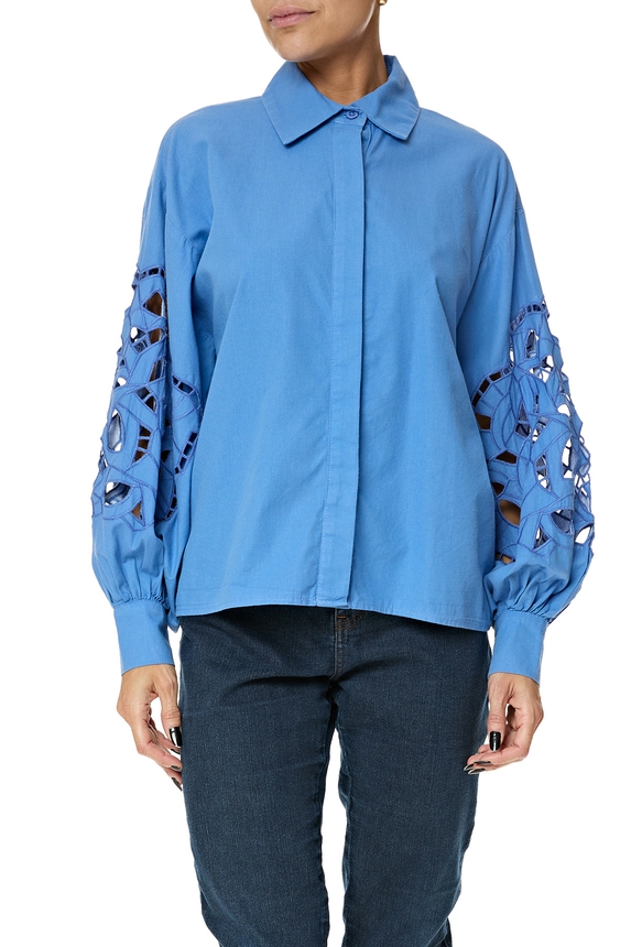 Blusa Algodão Azul - DG76147 MOB