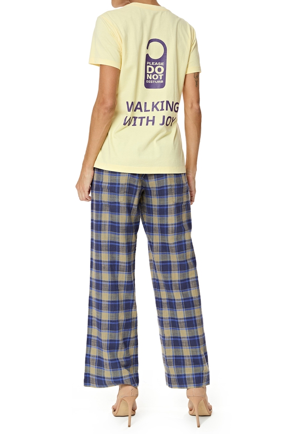 Blusa Algodão Estampado - DG76118 Curadoria Dress & Go