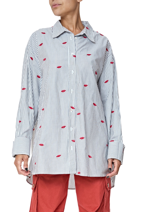 Blusa Algodão Estampado - DG76651 Bo.Bô