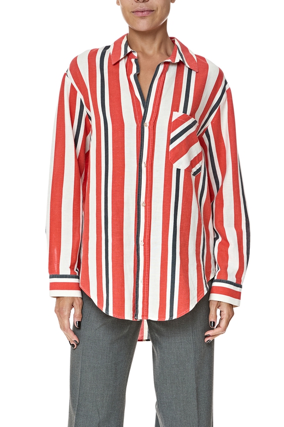 Blusa Algodão Estampado - DG76679 Zara