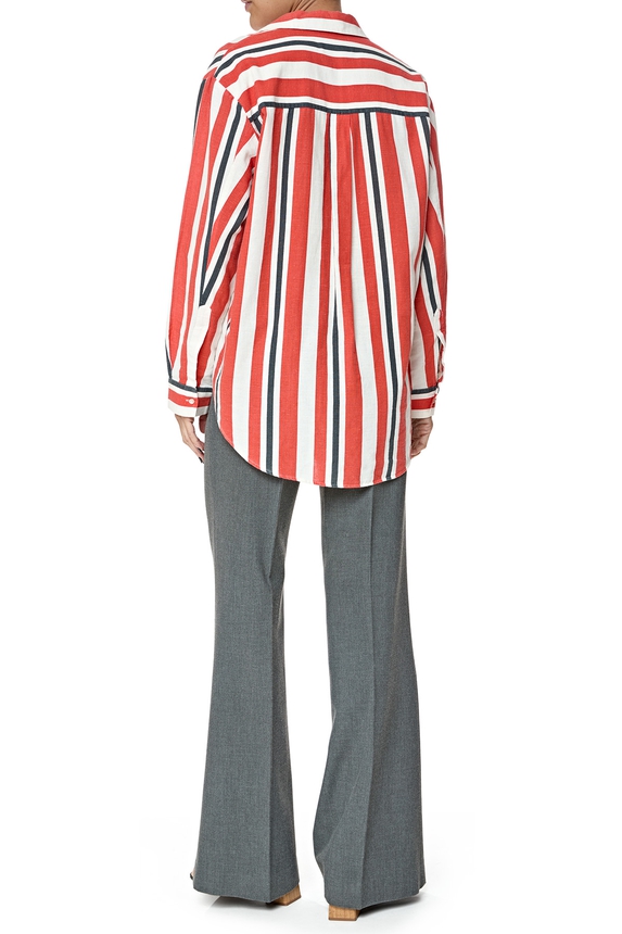 Blusa Algodão Estampado - DG76679 Zara