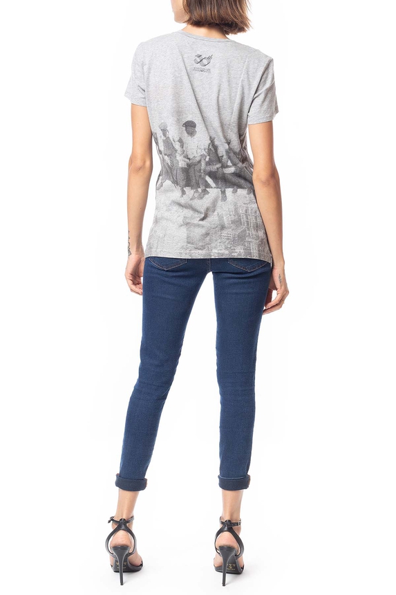 Blusa Algodão Estampado - DG76709 Emporio Armani