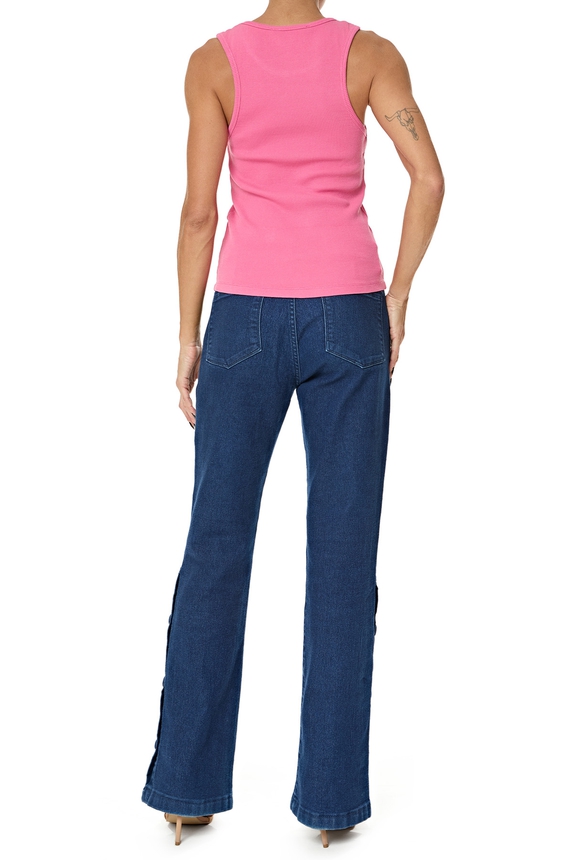 Blusa Algodão Rosa - DG76119 Fiorucci