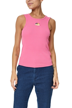 Blusa Algodão Rosa