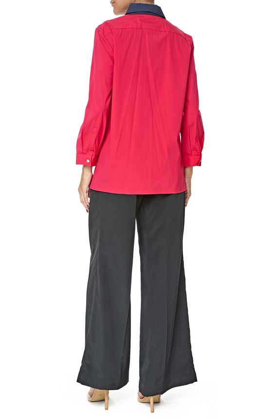 Blusa Algodão Vermelho - DG76649 Prada