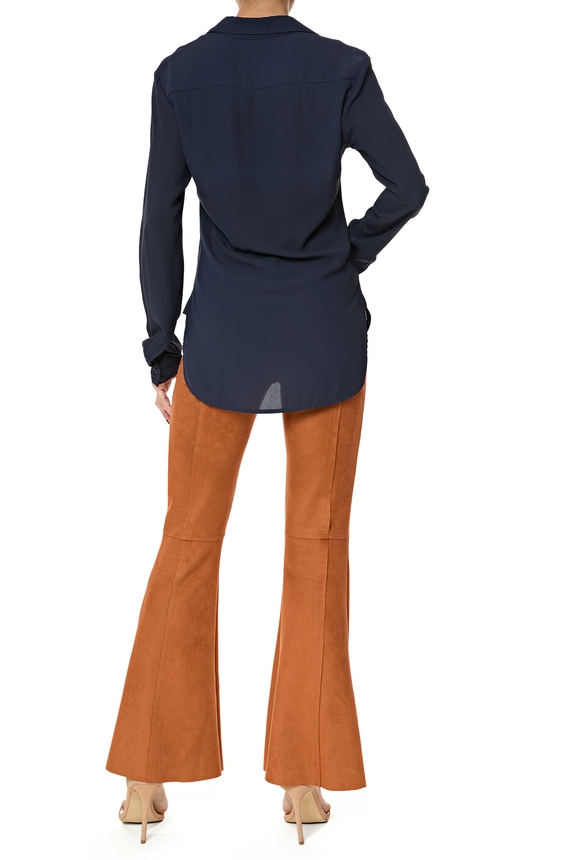 Blusa Crepe Azul - DG76141 MOB