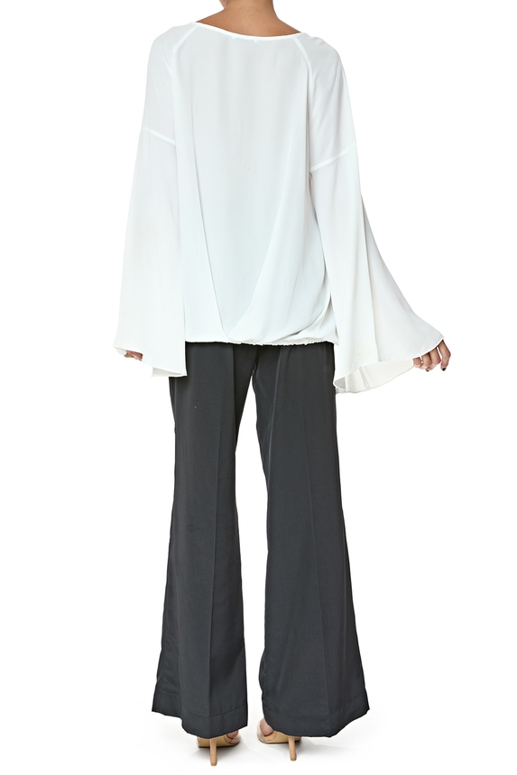 Blusa Crepe Bege - DG76598 Annexe