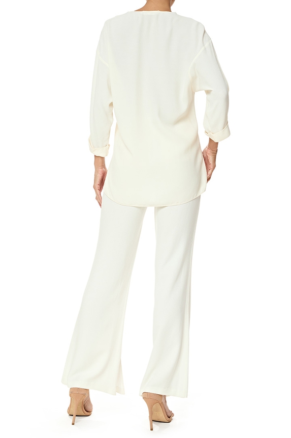 Blusa Crepe Bege - DG76856 Cris Barros