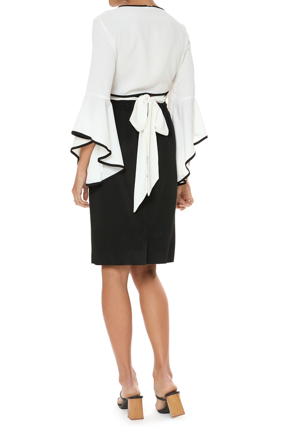 Blusa Crepe Branco - DG76105 Lança Perfume