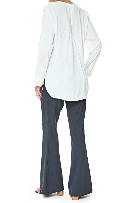 Blusa Crepe Branco - DG76596 Annexe