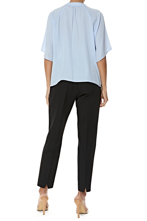 Blusa Crepe Cinza - DG76952 Amaro