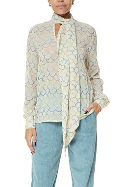 Blusa Crepe Estampado