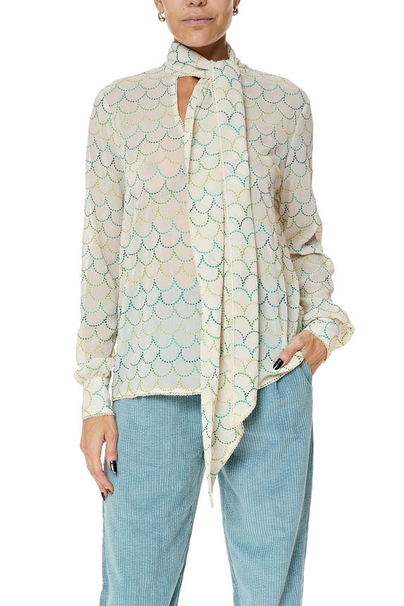 Blusa Crepe Estampado - DG76139 Bo.Bô