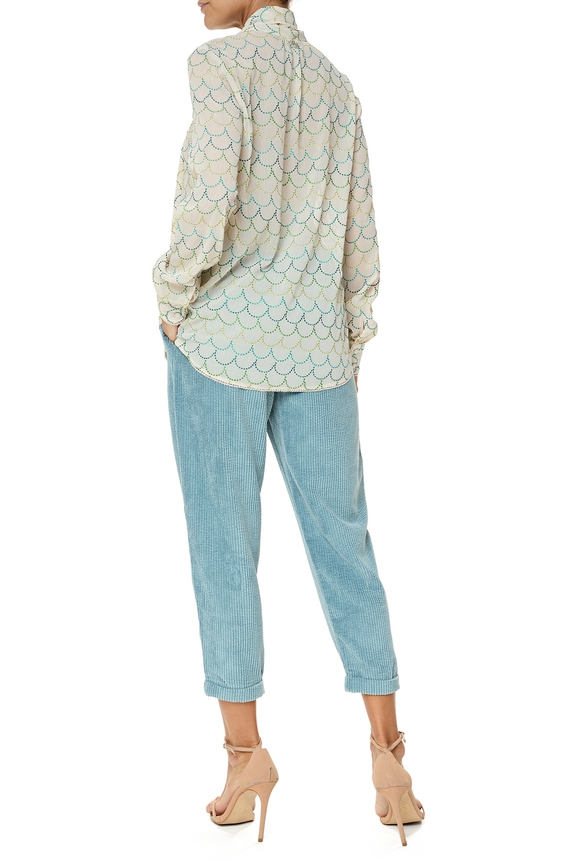 Blusa Crepe Estampado - DG76139 Bo.Bô