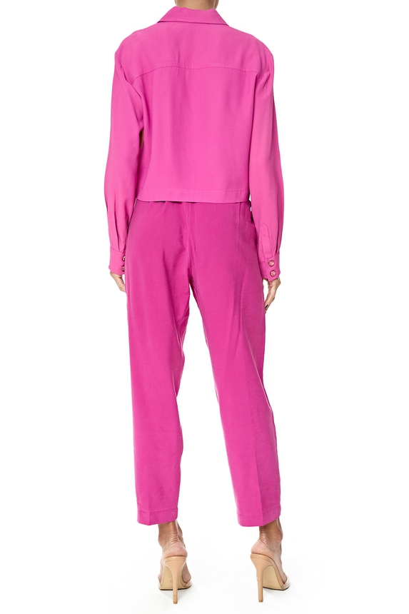 Blusa Crepe Estampado - DG76606 Nati Vozza ByNV