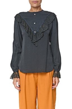 Blusa Crepe Preto