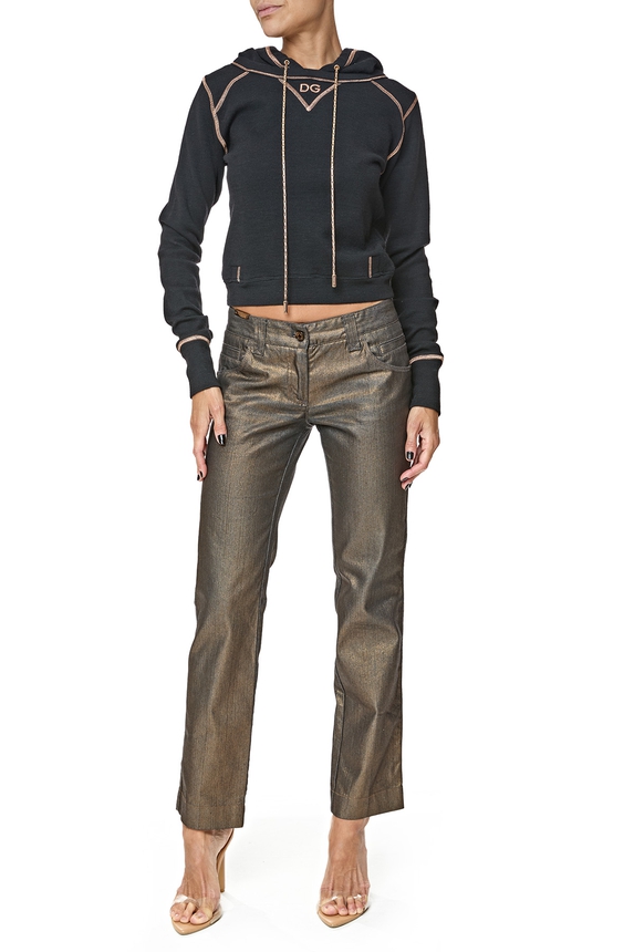 Blusa Lã Preto - DG76410 Dolce & Gabbana