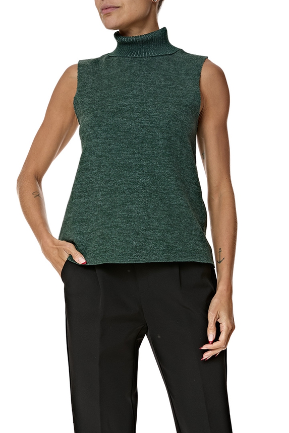 Blusa Lã Verde - DG76989 Zara