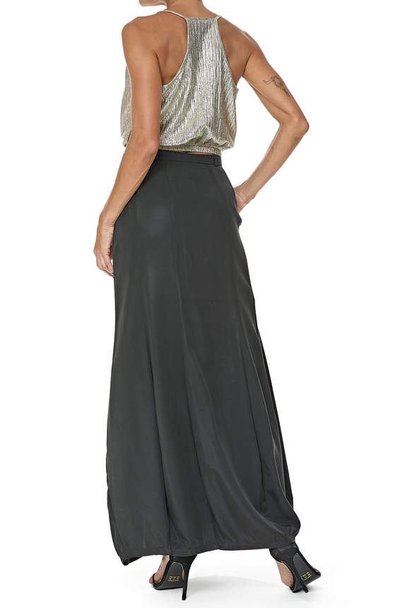 Blusa Lurex Prata - DG76687 Zara