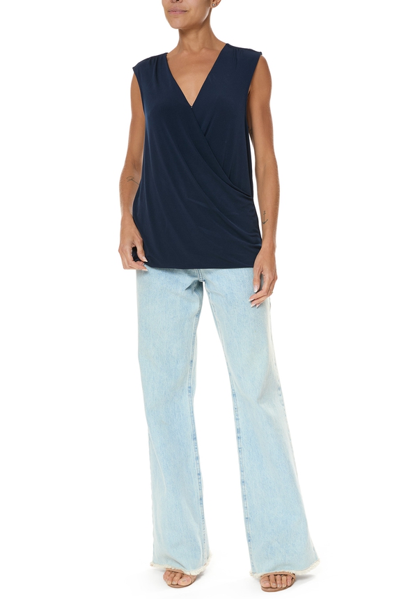 Blusa Malha Azul - DG76035 Banana Republic