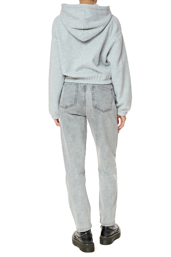 Blusa Moletom Cinza - DG76125 Zara