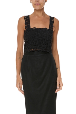 Blusa Renda Preto