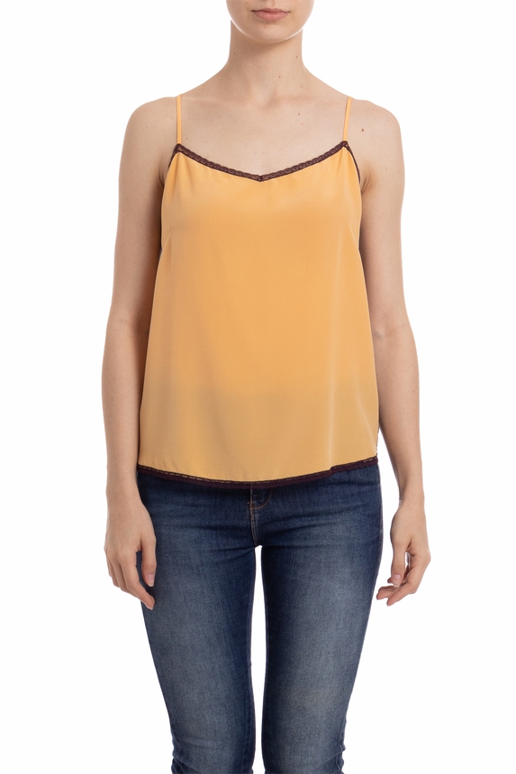 Blusa Seda Laranja - DG38739 Animale