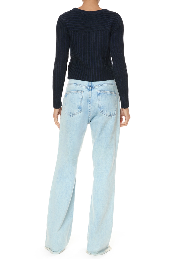 Blusa Tricot Azul - DG75983 Divided