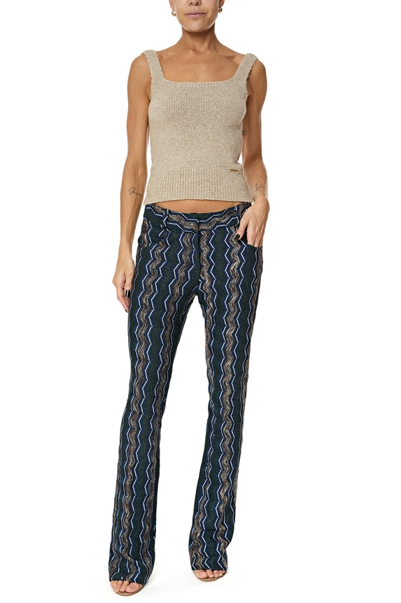 Blusa Tricot Bege - DG76154 Anselmi