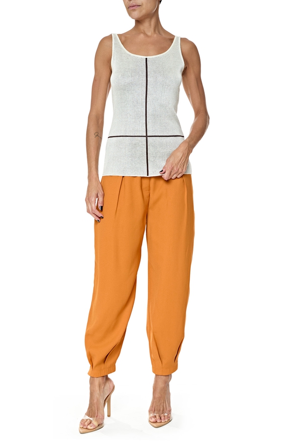 Blusa Tricot Bege - DG76400 Maria Bonita