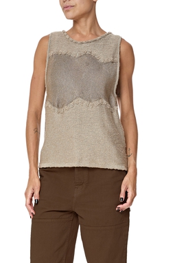 Blusa Tricot Cinza