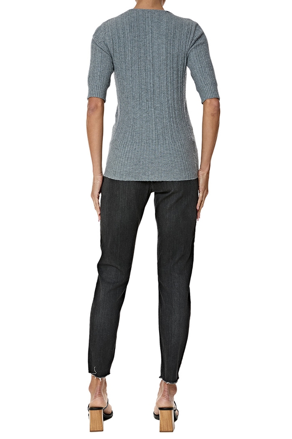 Blusa Tricot Cinza - DG77063 Fillity