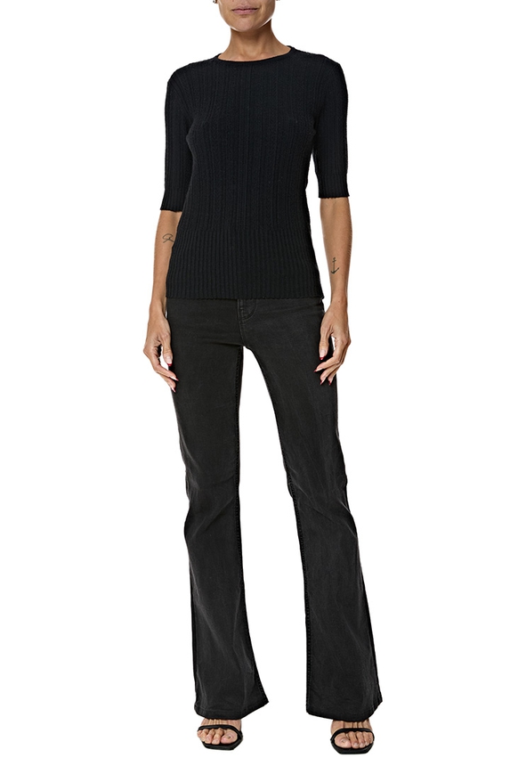 Blusa Tricot Preto - DG77064 Fillity