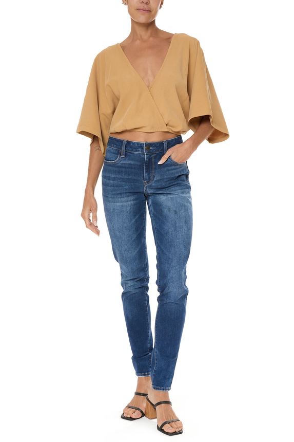 Blusa Viscose Amarelo - DG75996 Curadoria Dress & Go