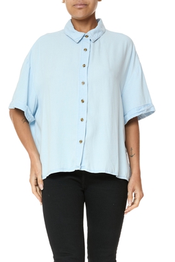Blusa Viscose Azul