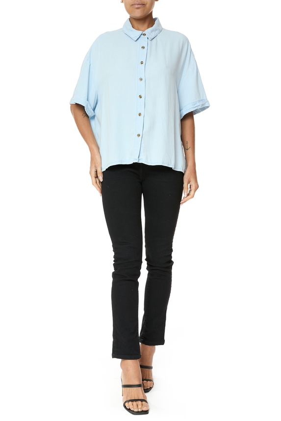 Blusa Viscose Azul - DG75928 YSC City