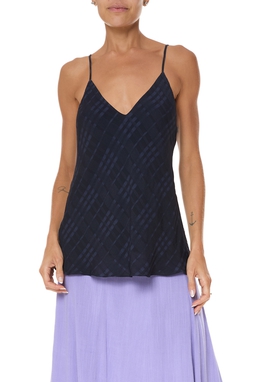 Blusa Viscose Azul