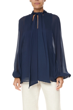 Blusa Viscose Azul
