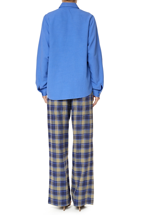 Blusa Viscose Azul - DG76146 Curadoria Dress & Go