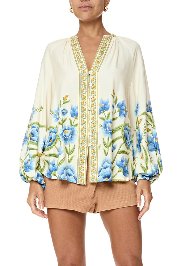 Blusa Viscose Estampado - DG76773 Farm