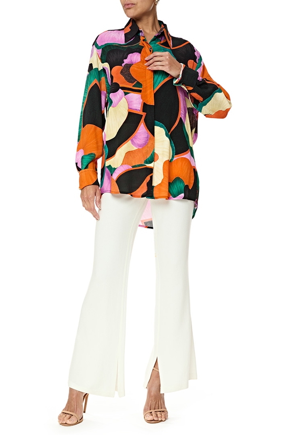 Blusa Viscose Estampado - DG76775 TIG