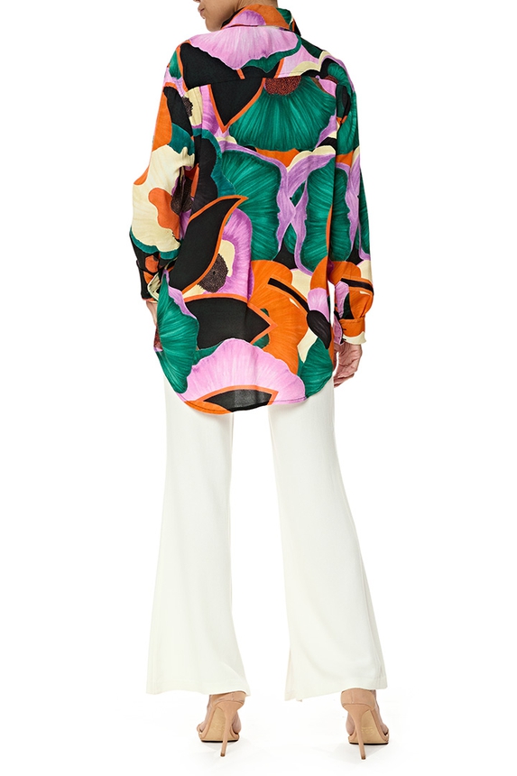 Blusa Viscose Estampado - DG76775 TIG