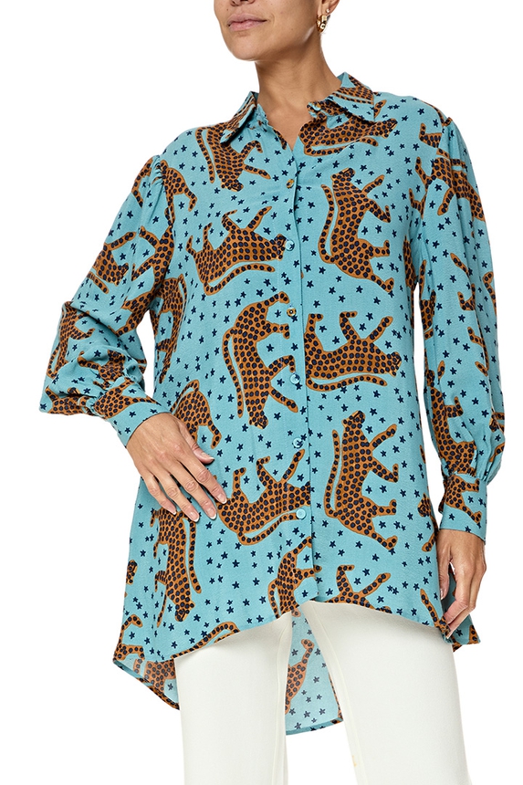 Blusa Viscose Estampado - DG76777 Farm