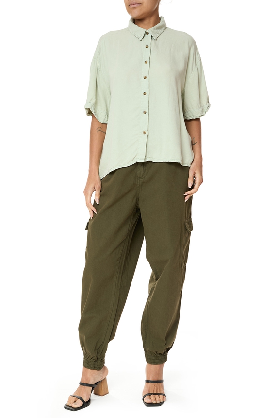 Blusa Viscose Verde - DG75929 YSC City