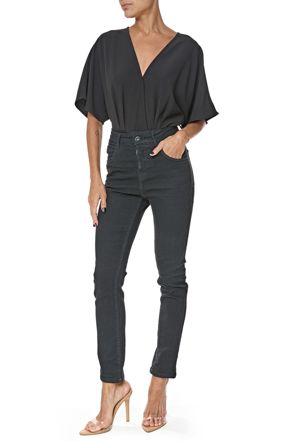 Body Crepe Preto - DG76660 Lebôh