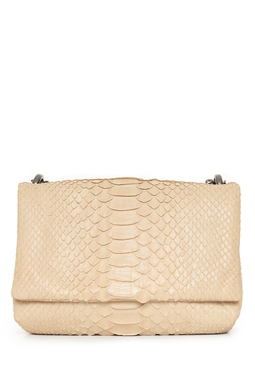 Bolsa Couro Bege