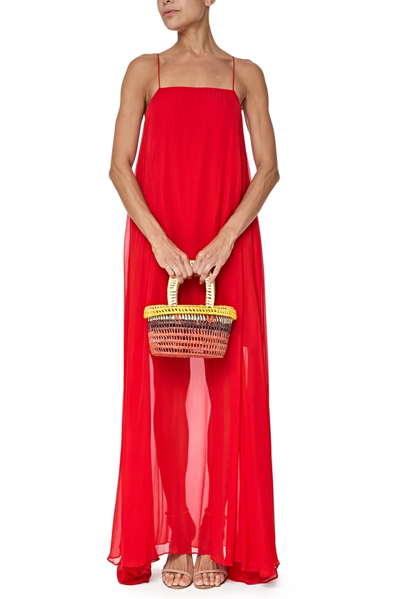 Bolsa Palha Estampado - DG76642 Curadoria Dress & Go